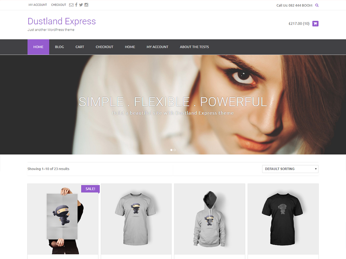 Dustland Express WordPress Theme by kaira