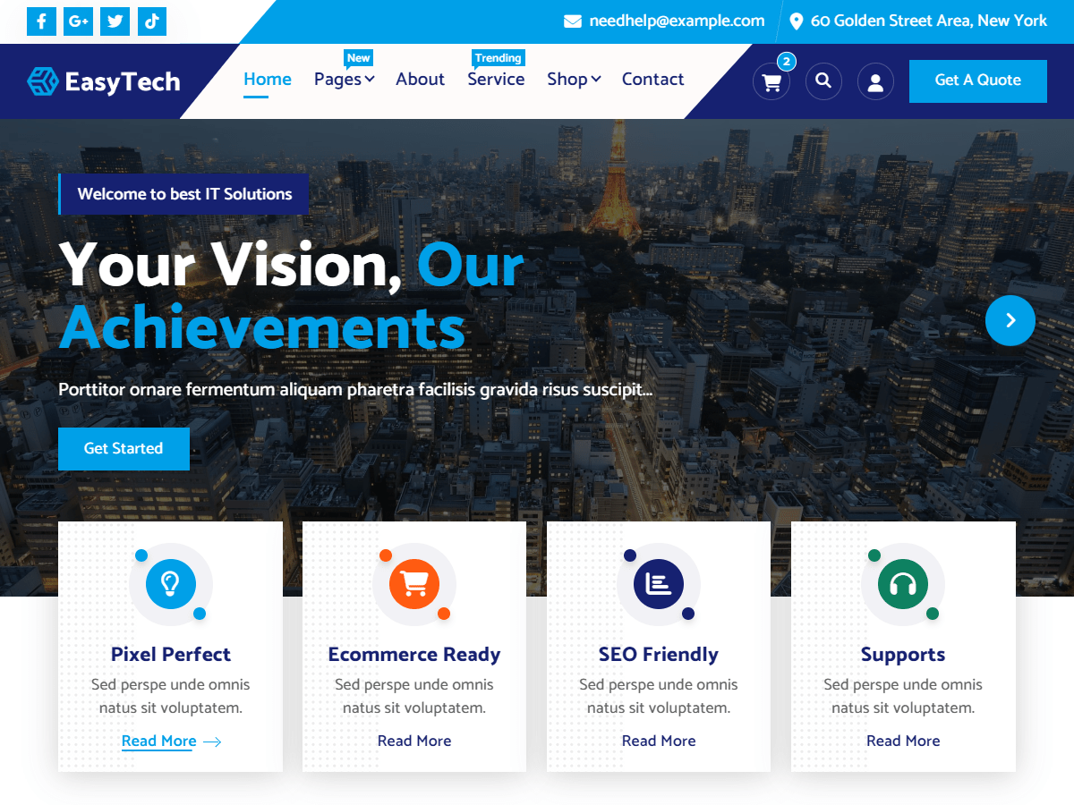 EasyTech screenshot