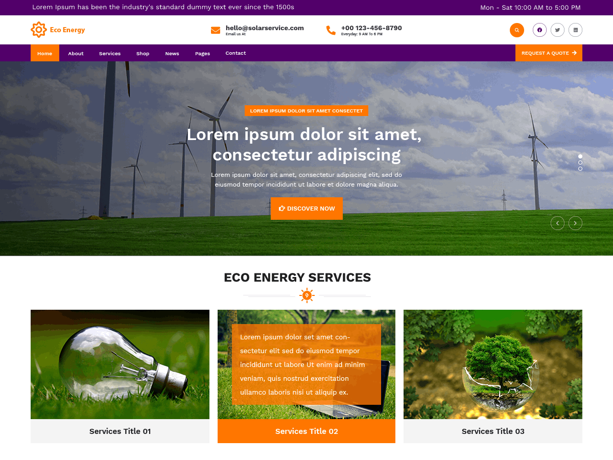 Eco Energy screenshot