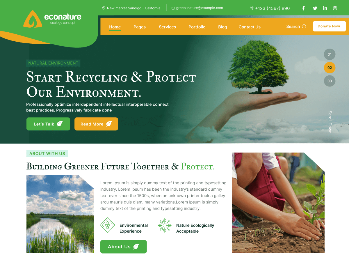 Eco Nature Zone screenshot