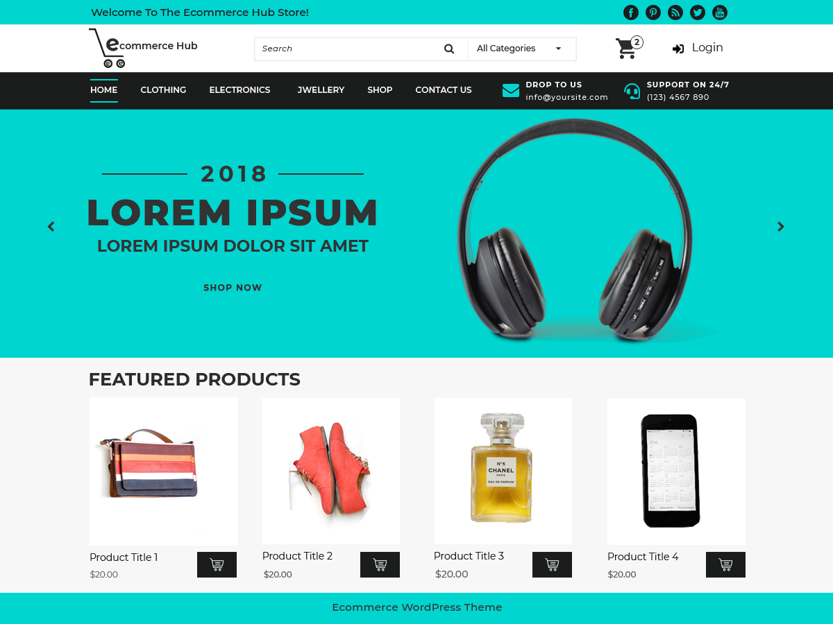 Ecommerce Hub screenshot