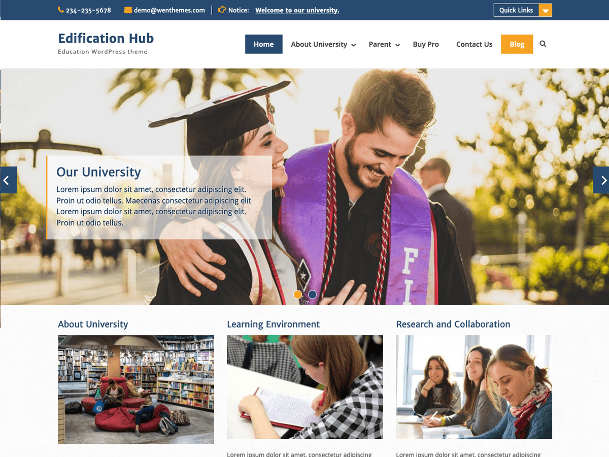 Edification Hub screenshot
