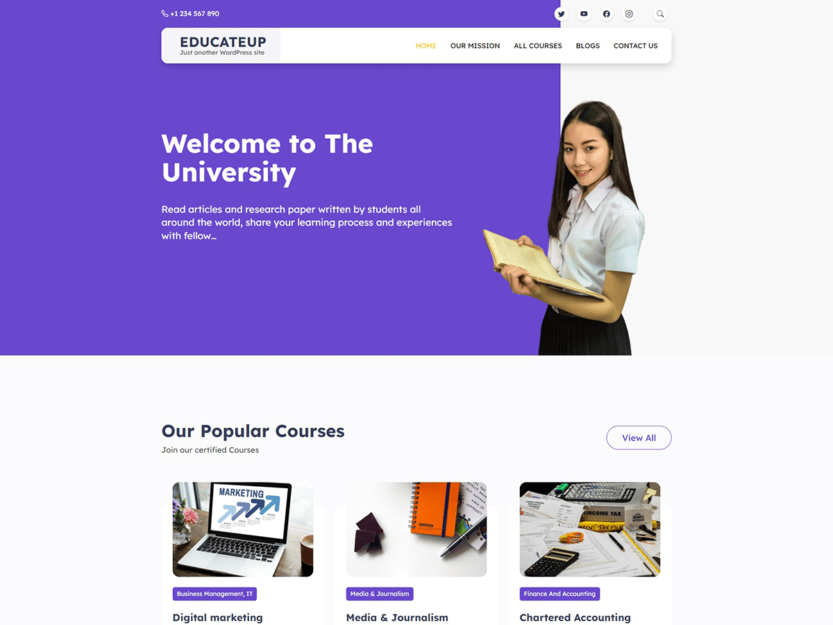 EducateUp Screenshot