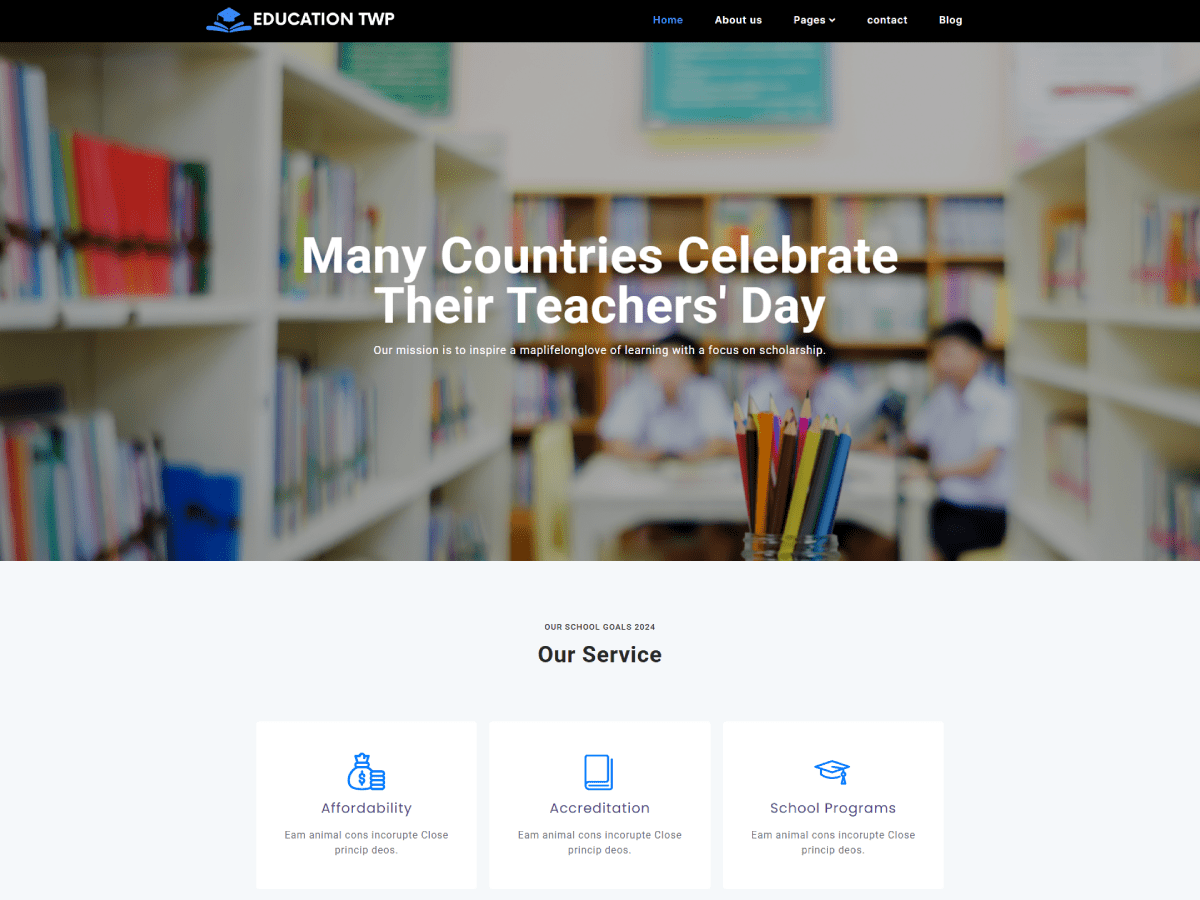 Education TWP Screenshot