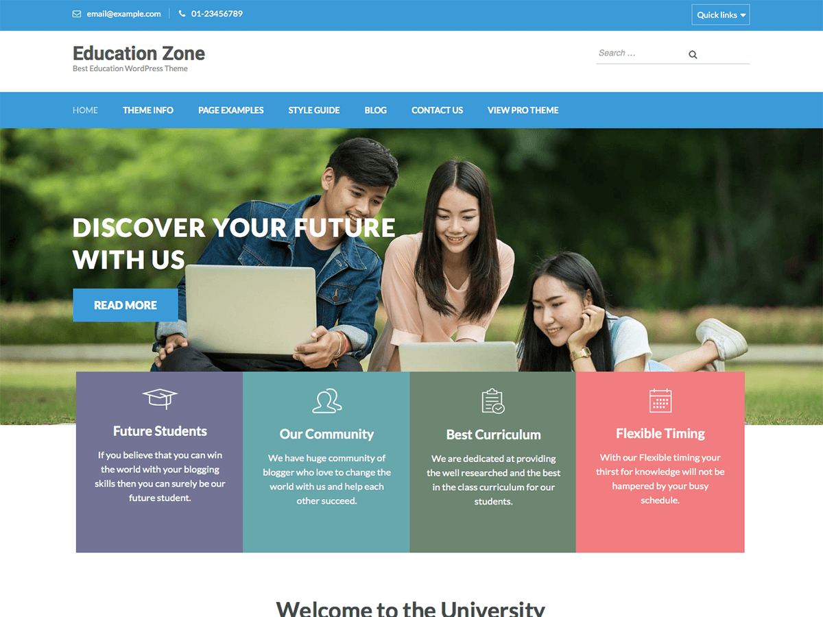 Education Zone screenshot