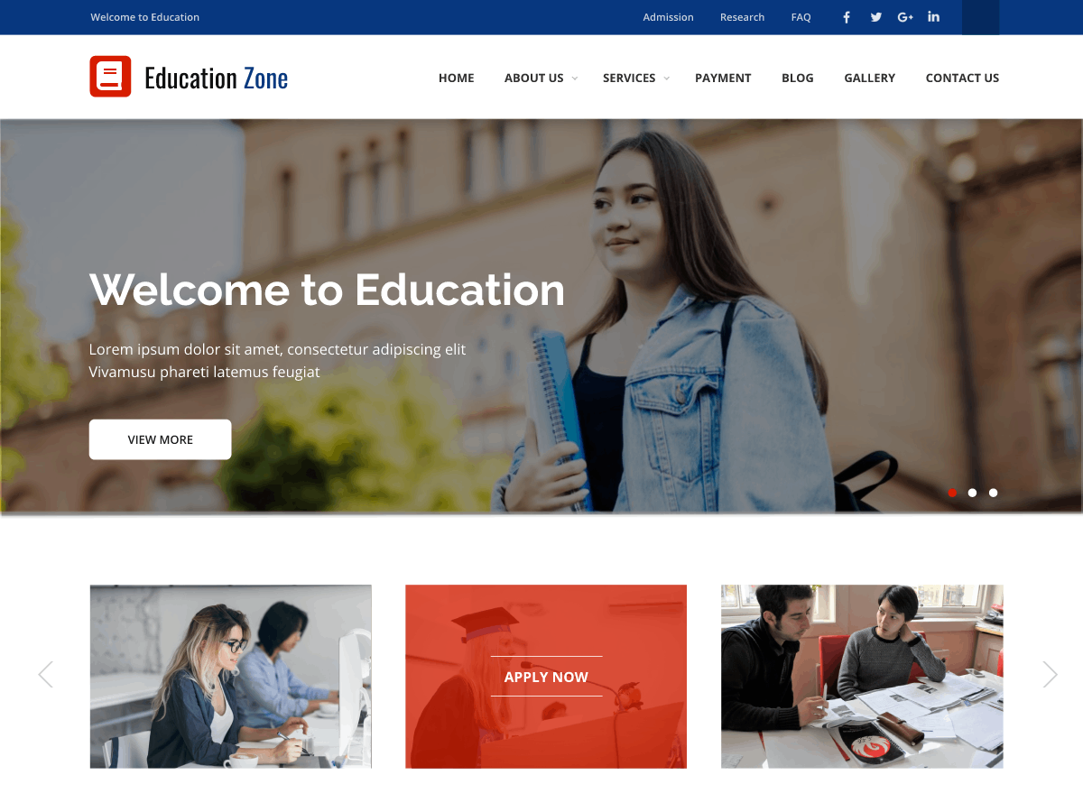 Educational Zone screenshot