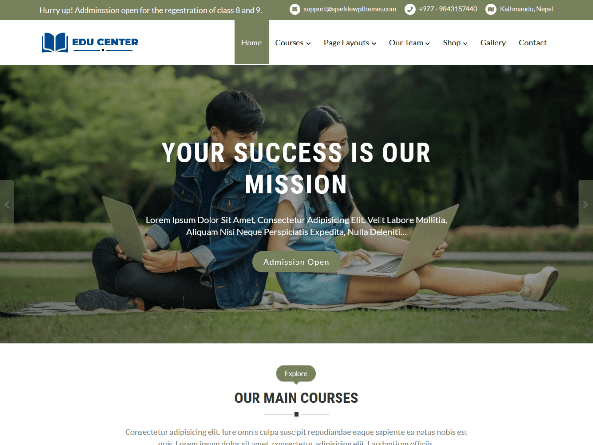 Educenter screenshot