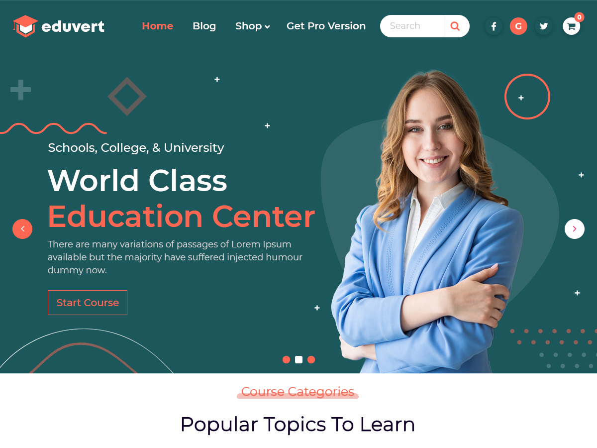 Eduvert screenshot