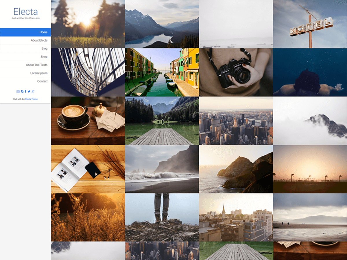 Electa WordPress Theme by kaira