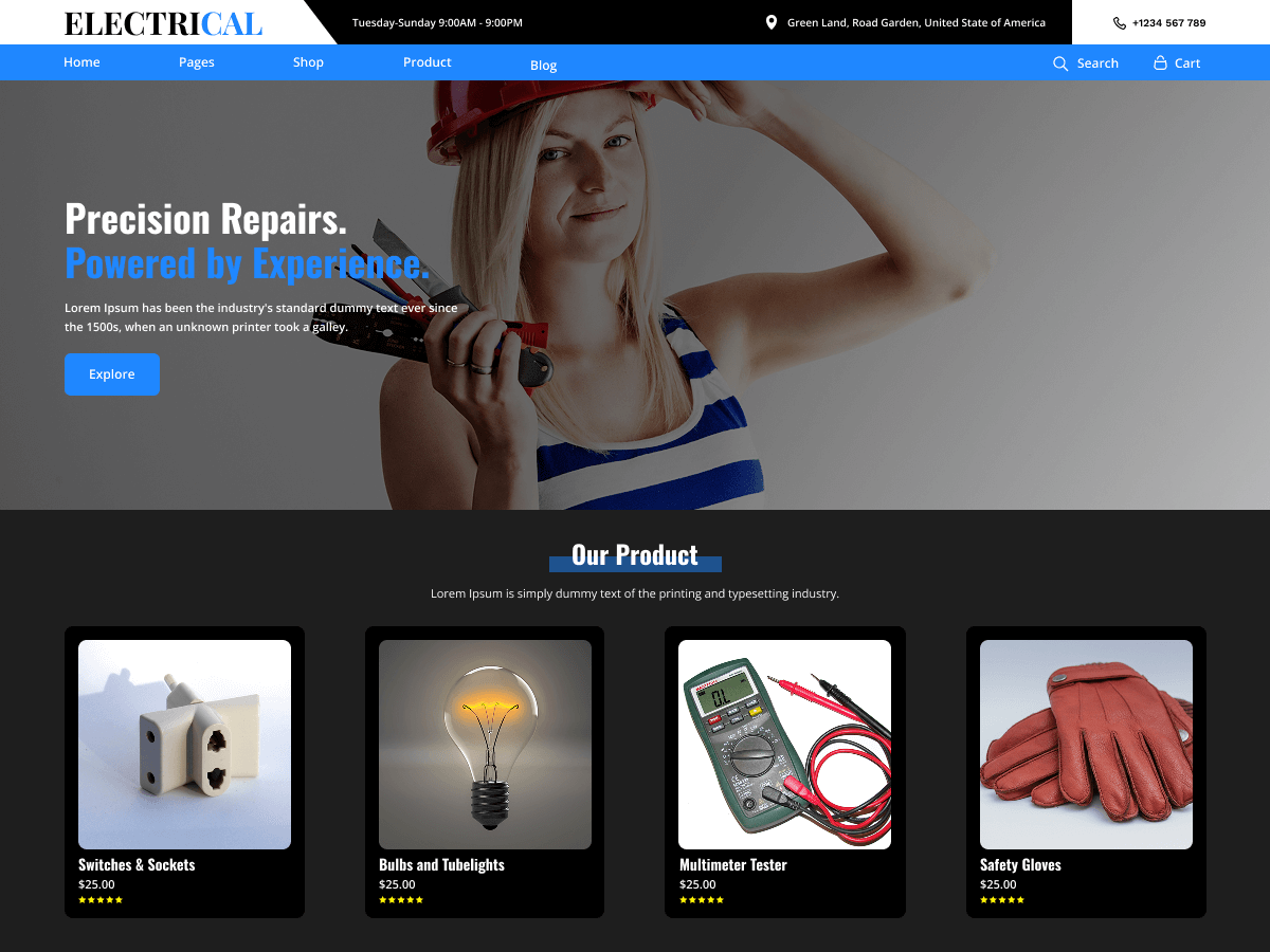 Electrical Repair screenshot