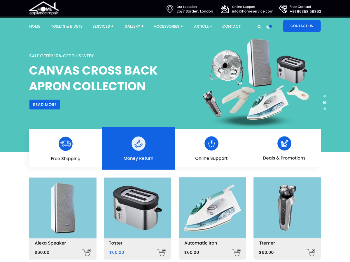 Electronics Appliances screenshot