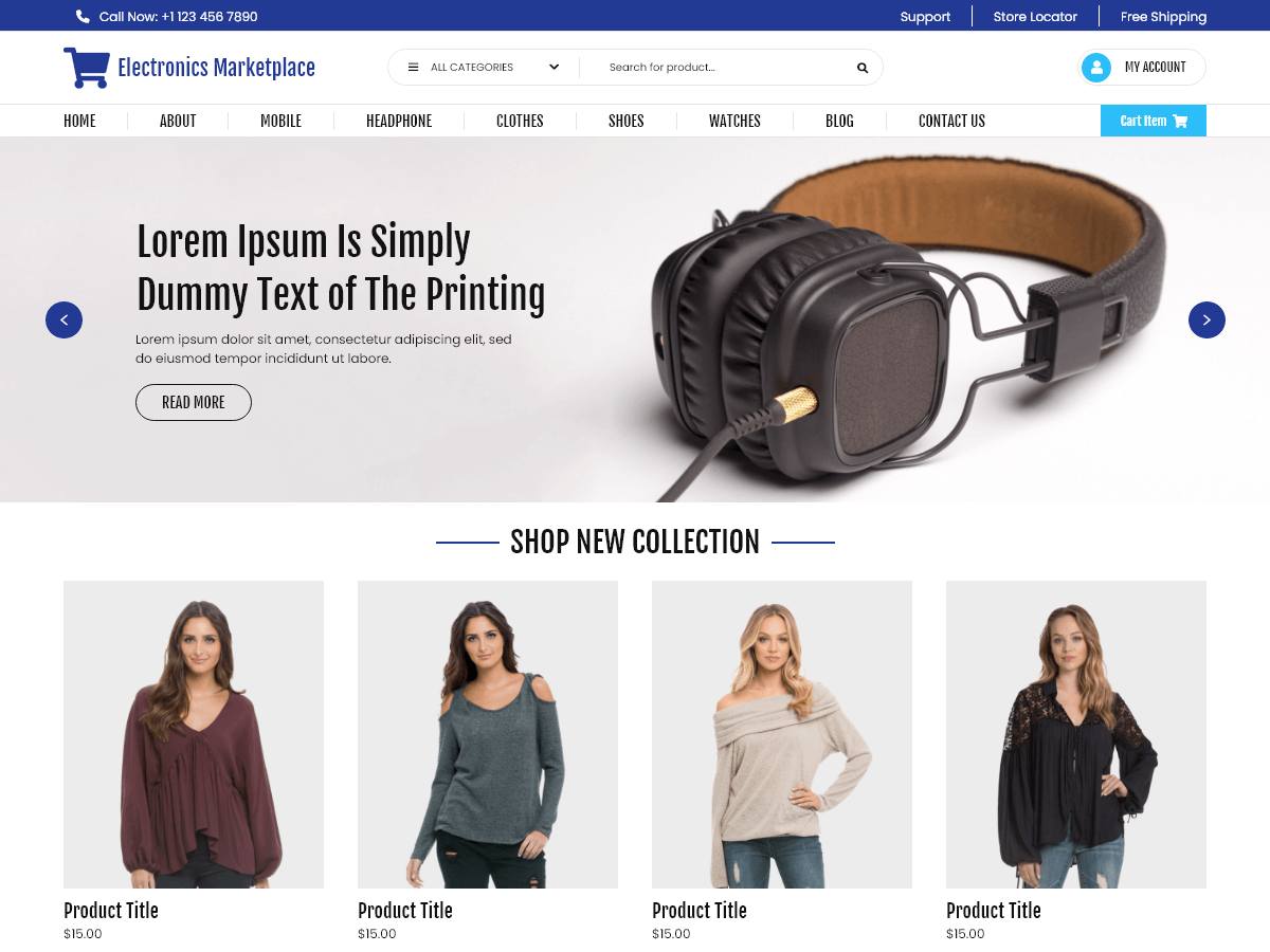 Electronics Marketplace screenshot