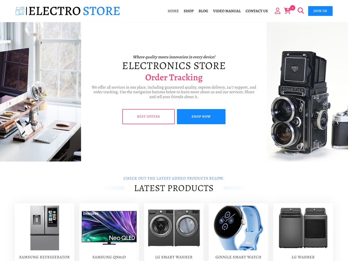 ElectroStore screenshot