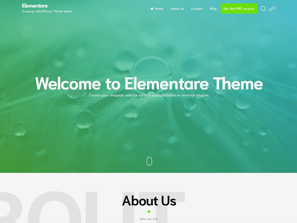 Elementare WordPress Theme by crestaproject