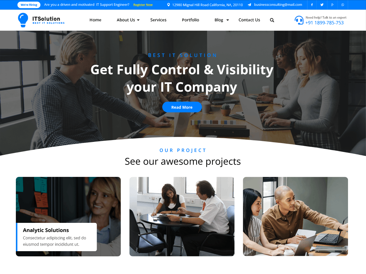 Elemento IT Solutions screenshot