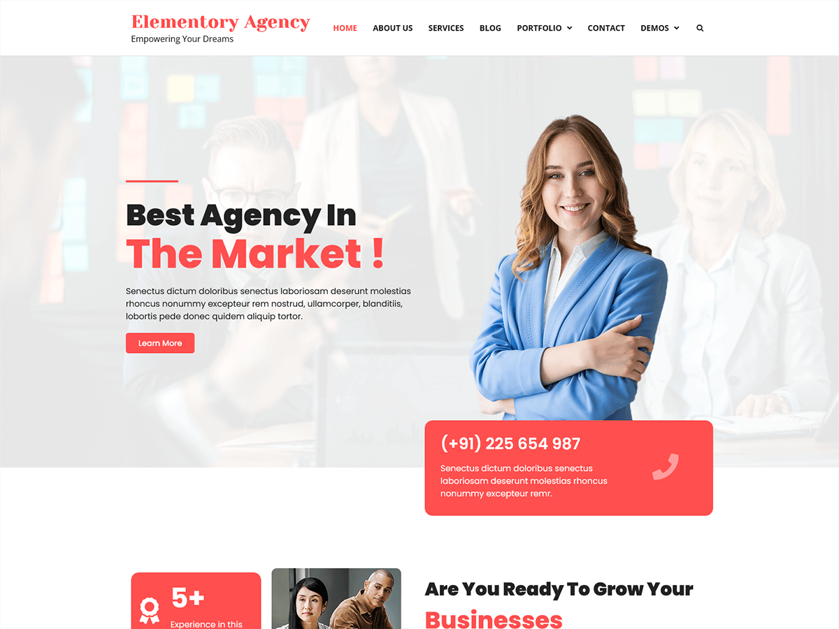 Elementory Agency Screenshot