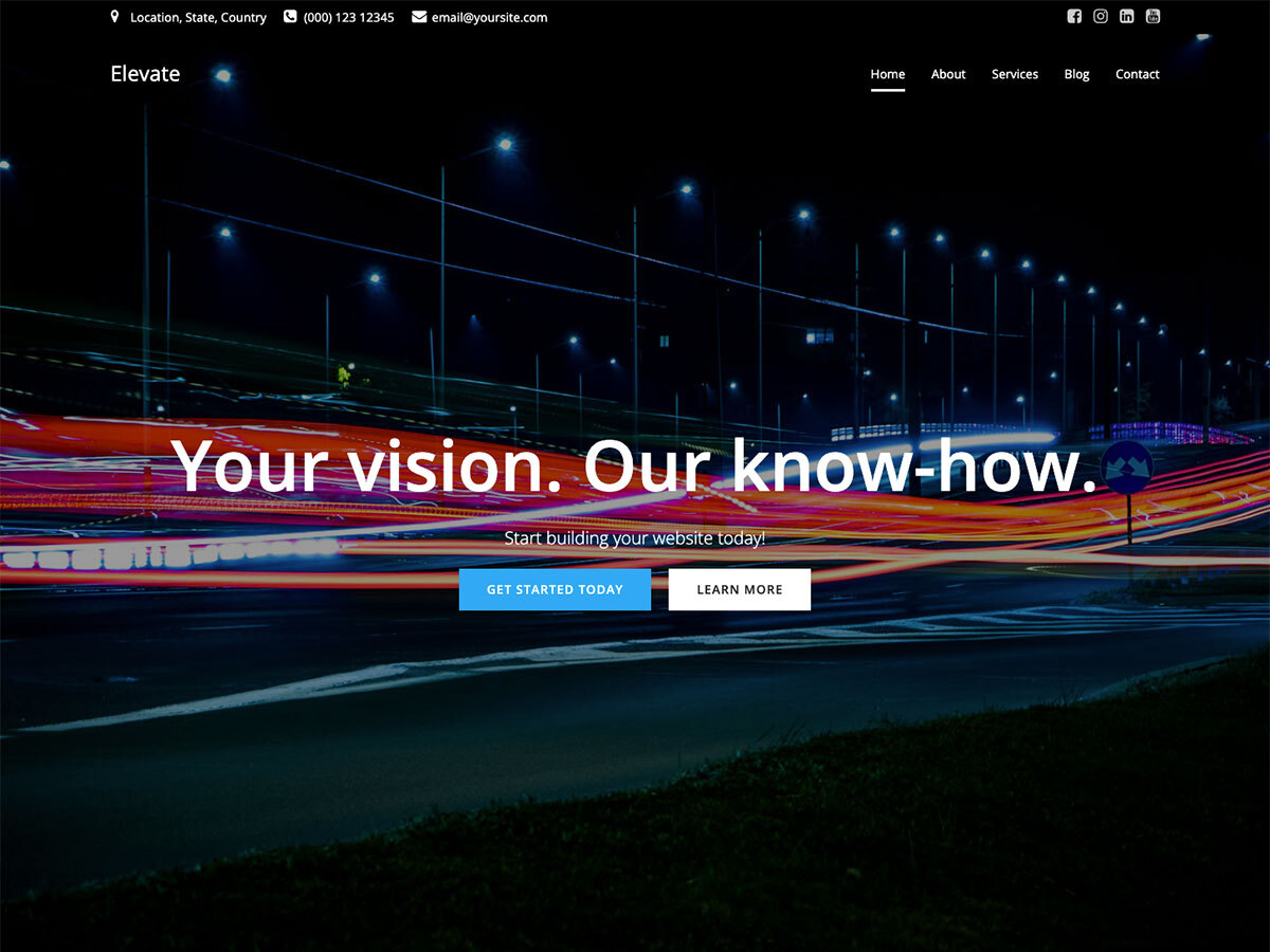 Elevate WP screenshot