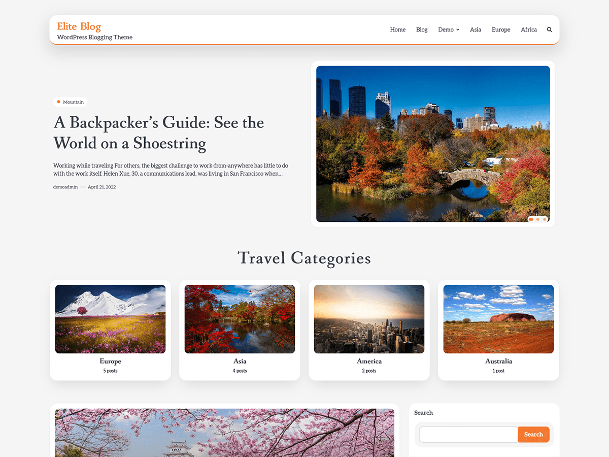 Elite Blog screenshot