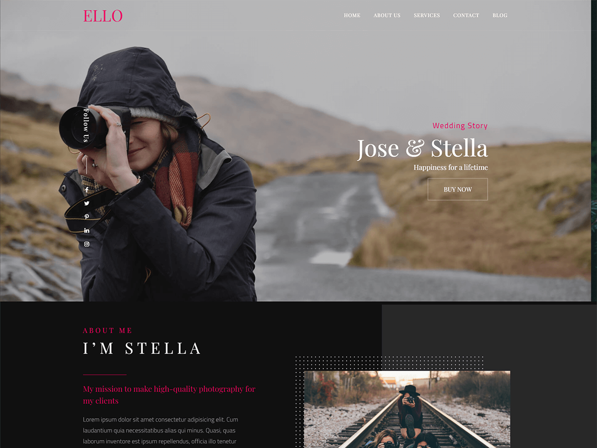 Ello Photographer Services screenshot