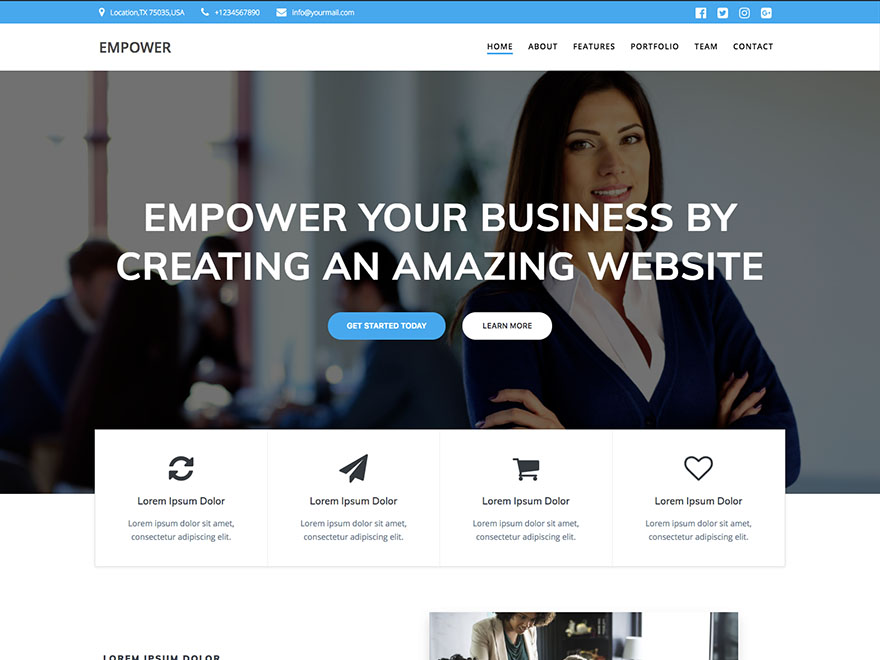 EmpowerWP WordPress Theme by extendthemes