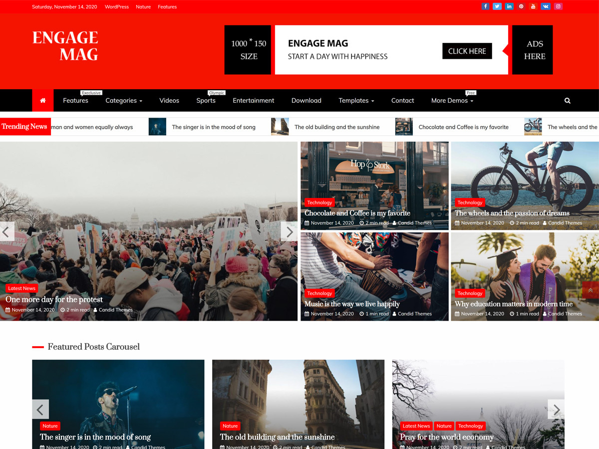 Engage Mag screenshot