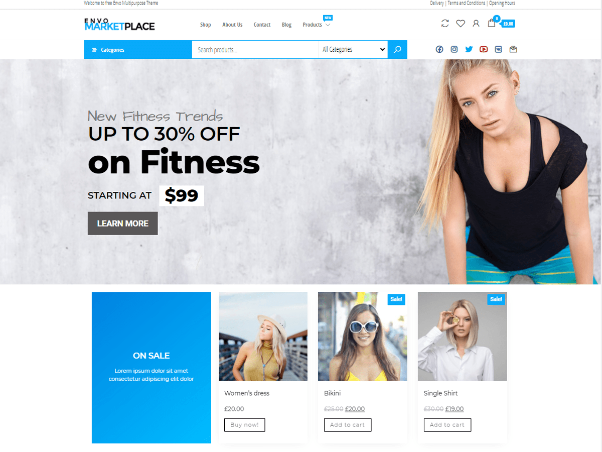 Envo Marketplace Screenshot