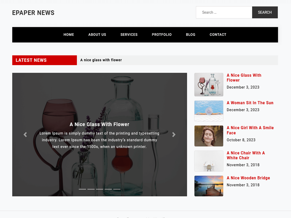 Epaper News Screenshot