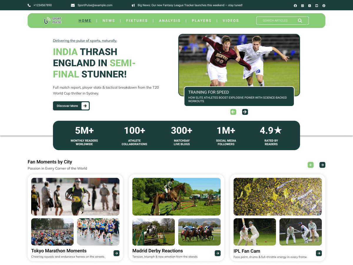 Esports Blog screenshot