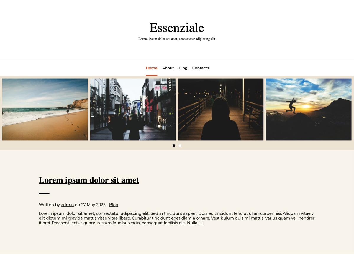 Essenziale screenshot