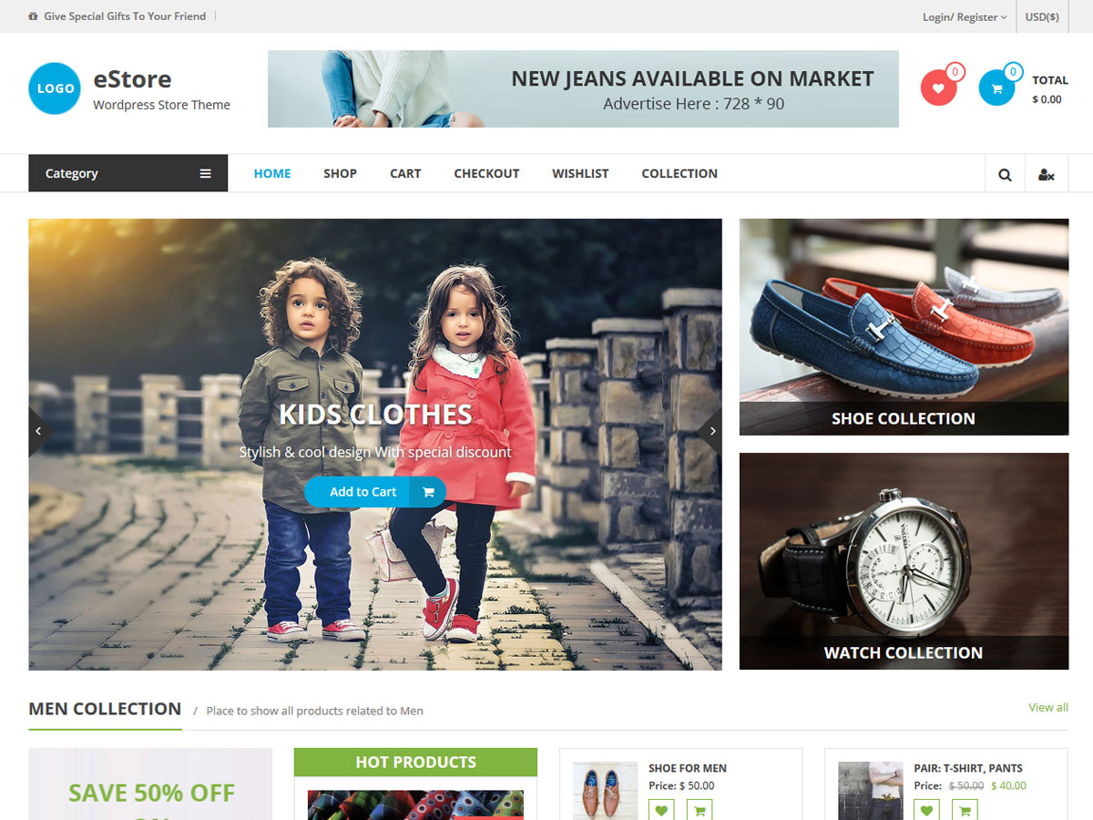 eStore WordPress Theme by themegrill
