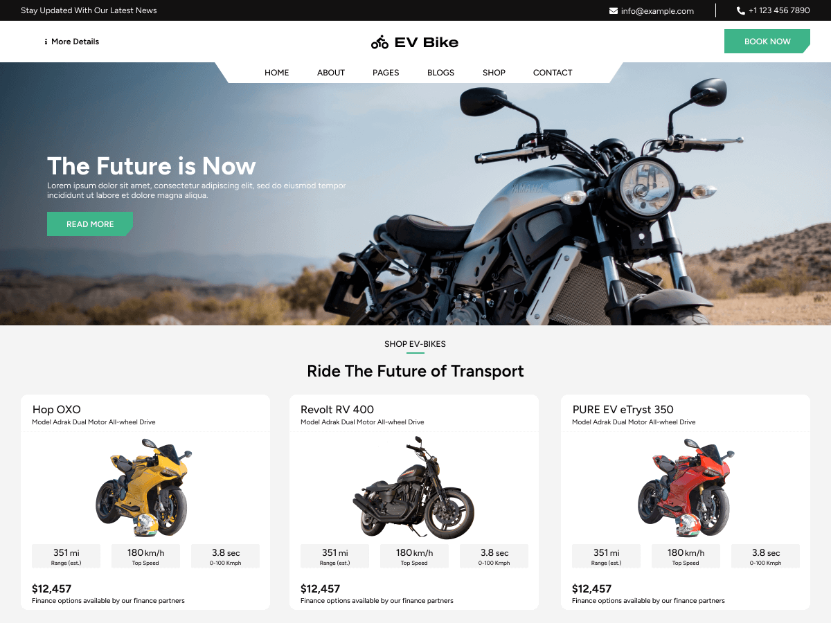 EV Bike Shop
