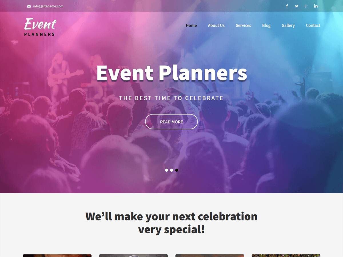 Event Planners screenshot