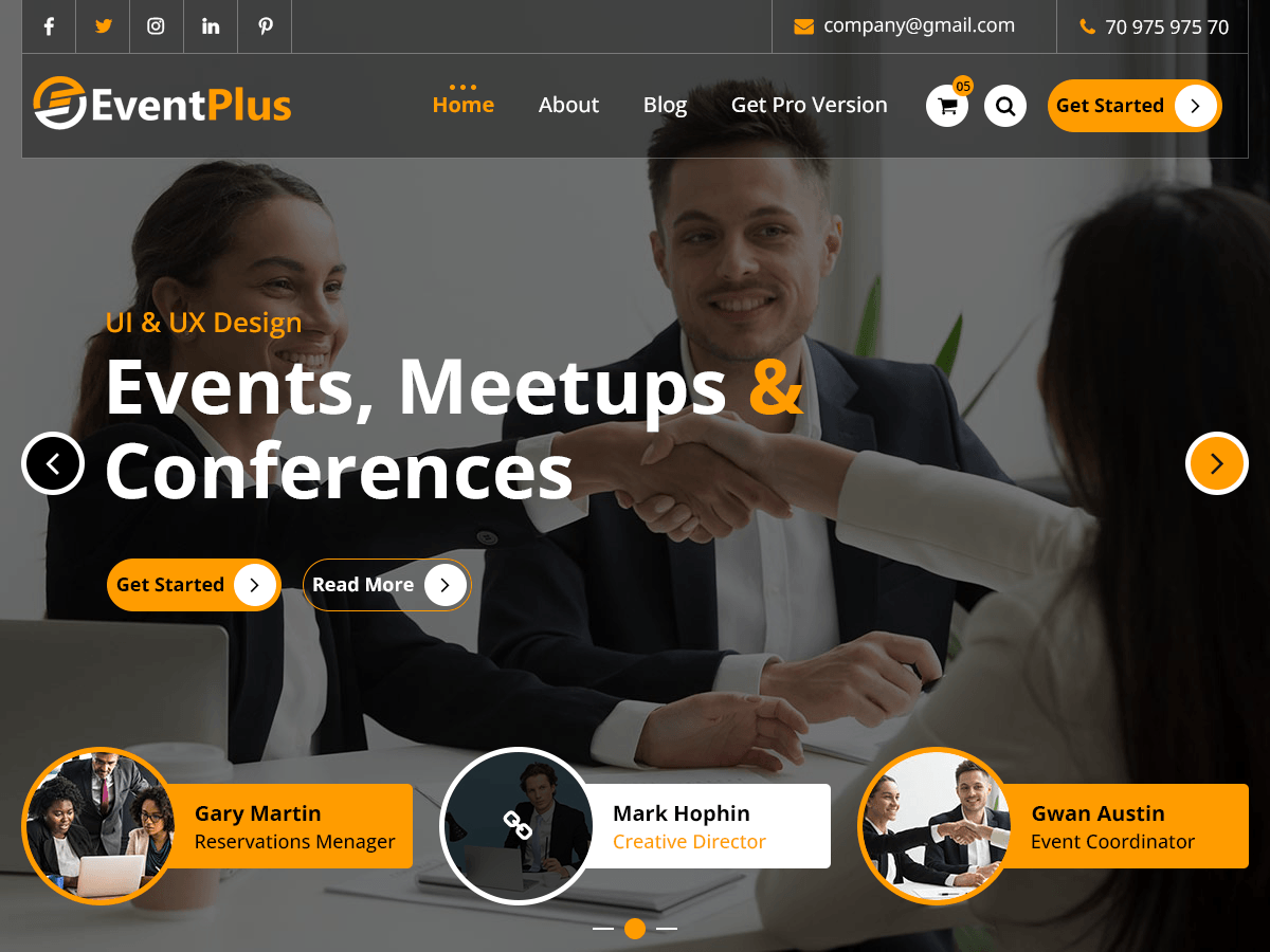 EventPlus screenshot