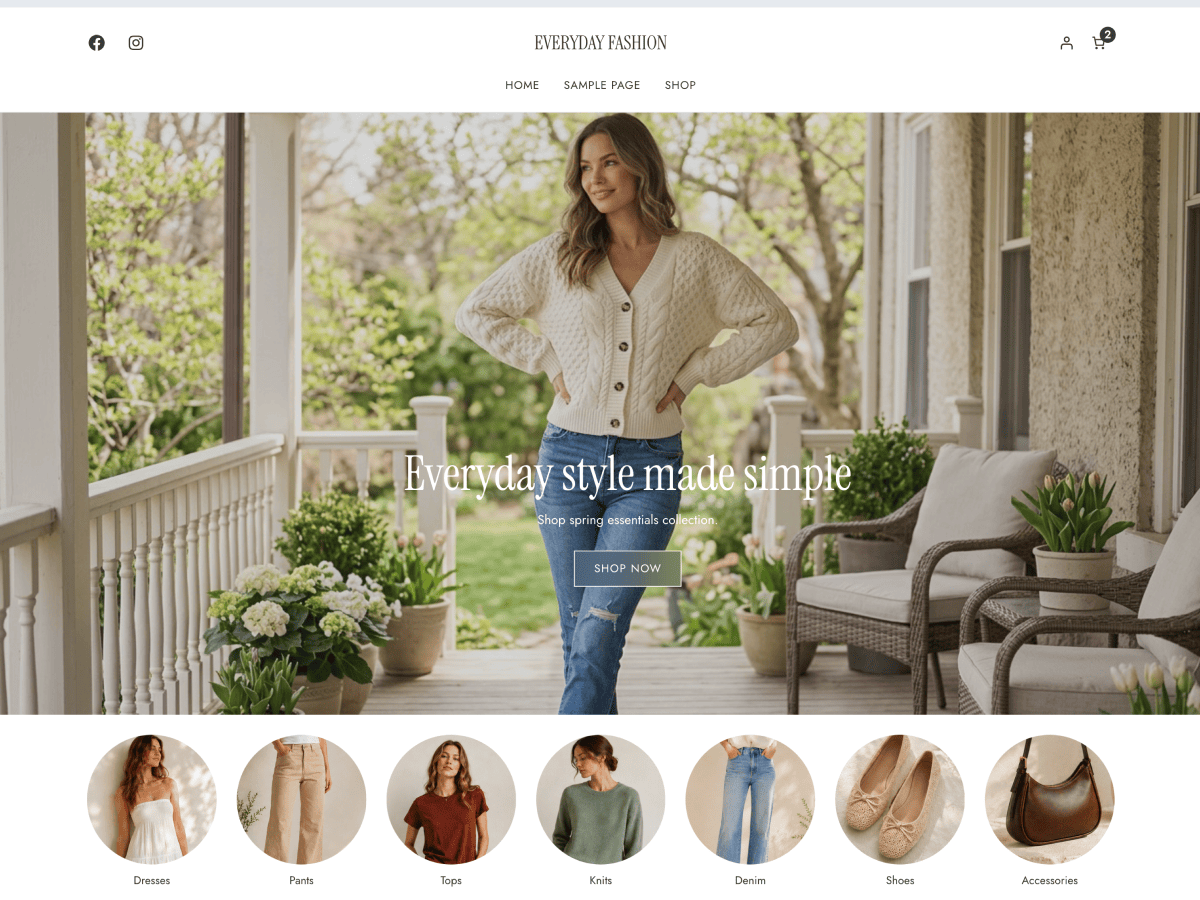 Everyday Fashion Nook
