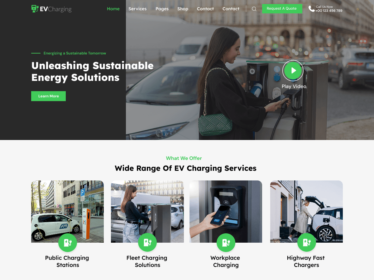 EVSE Charging Dock screenshot
