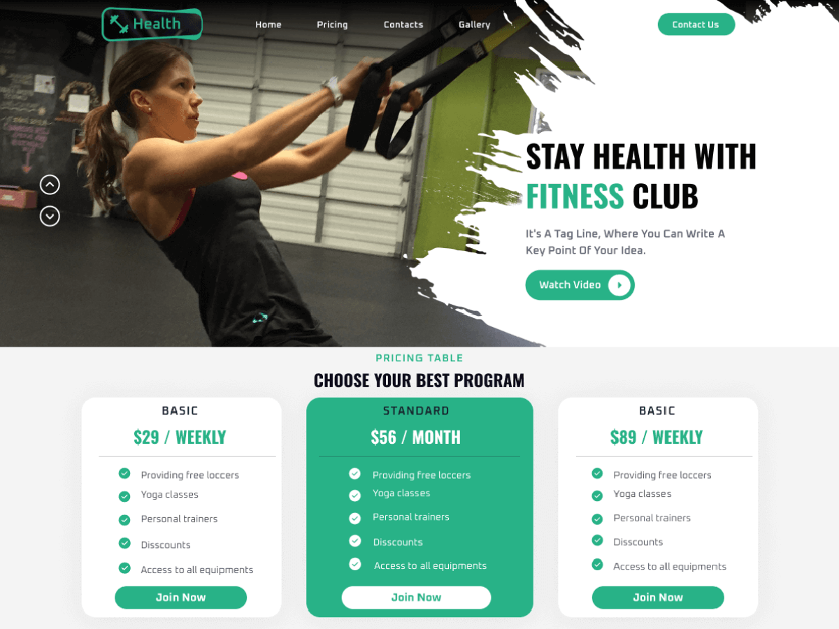 Exercise Workout Studio screenshot