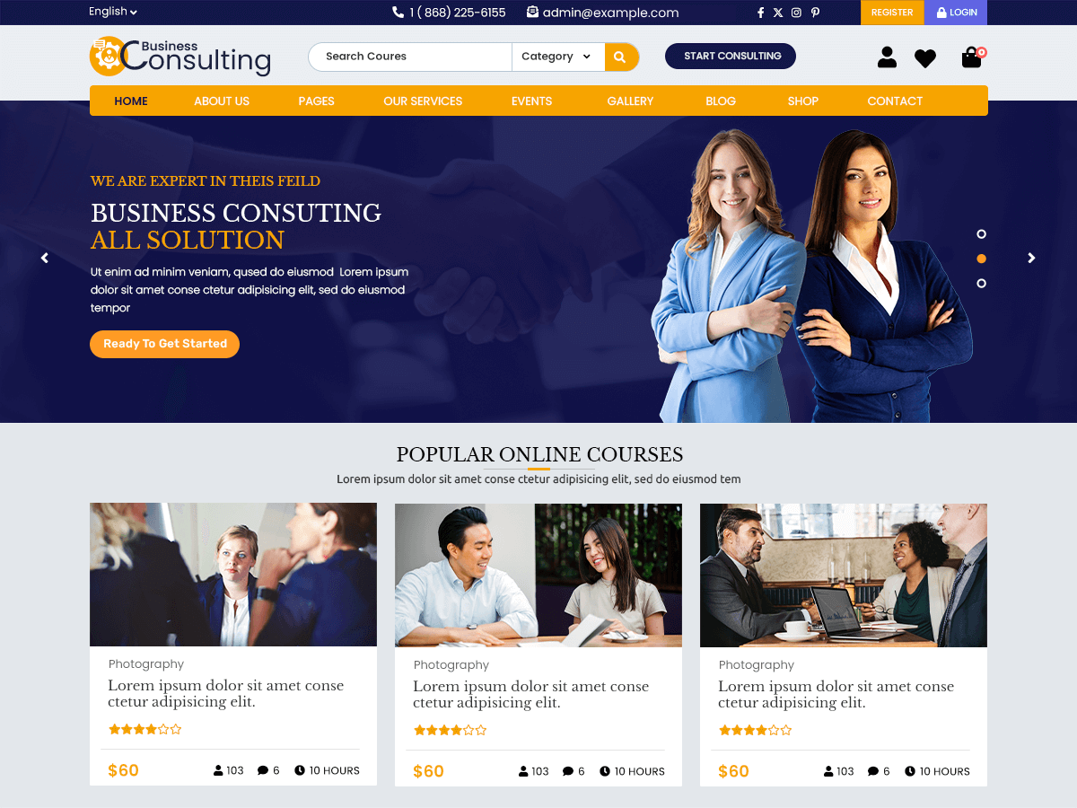 Expert Business Consultant screenshot