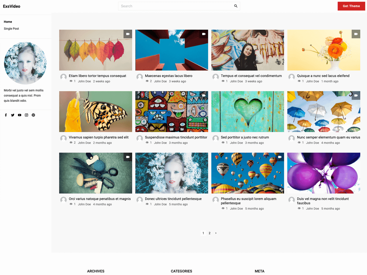 ExS Video Screenshot