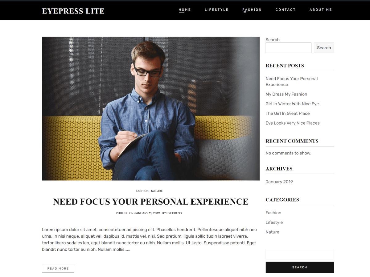 Eyepress Lite Screenshot