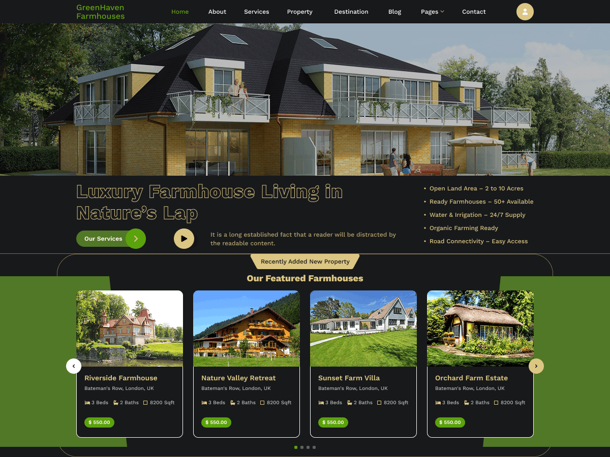 Farmhouse Rental