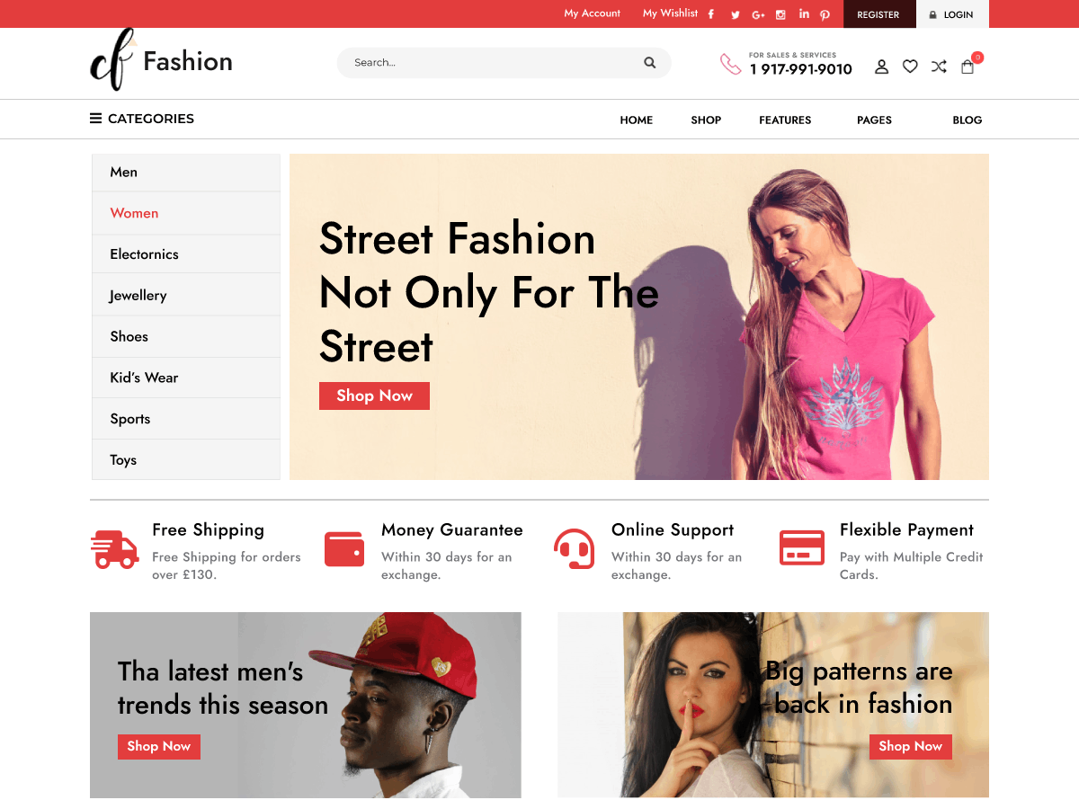 Fashion Ecommerce Zone screenshot