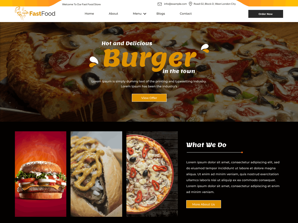 Fast Food Joint screenshot