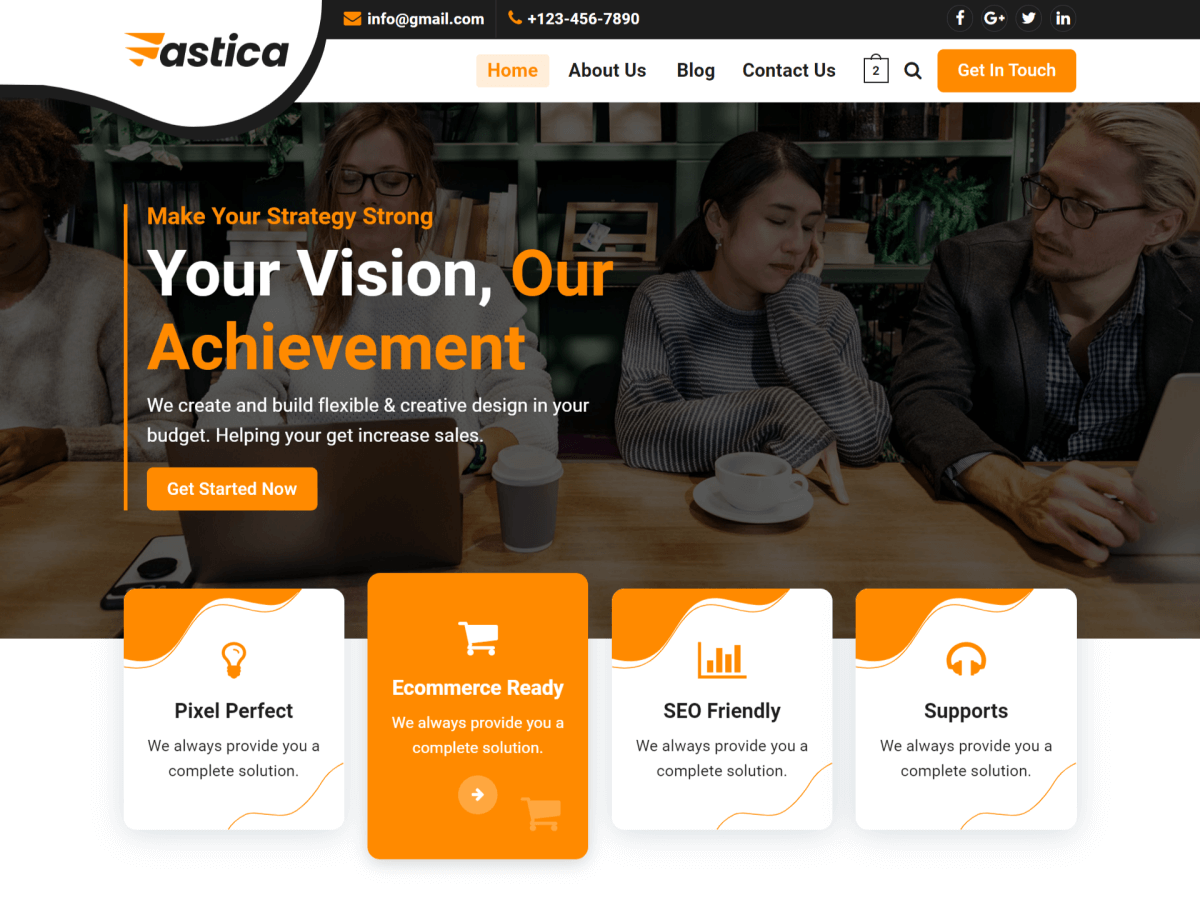 Fastica screenshot