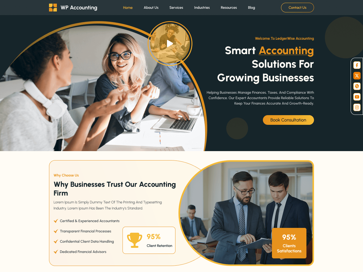 Finance Accountant screenshot