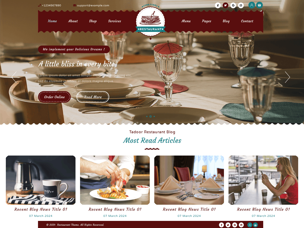 Fine Dining Restaurant screenshot