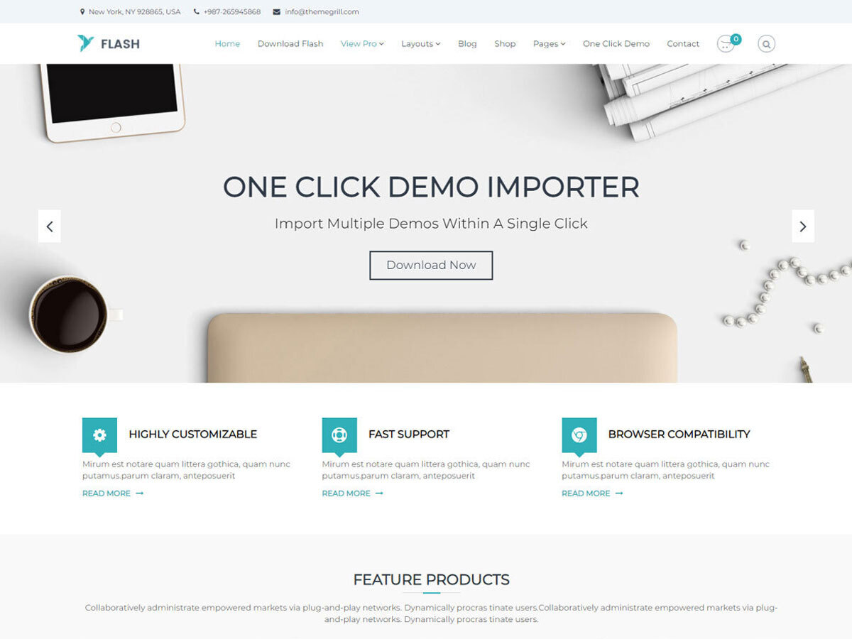 Flash WordPress Theme by themegrill