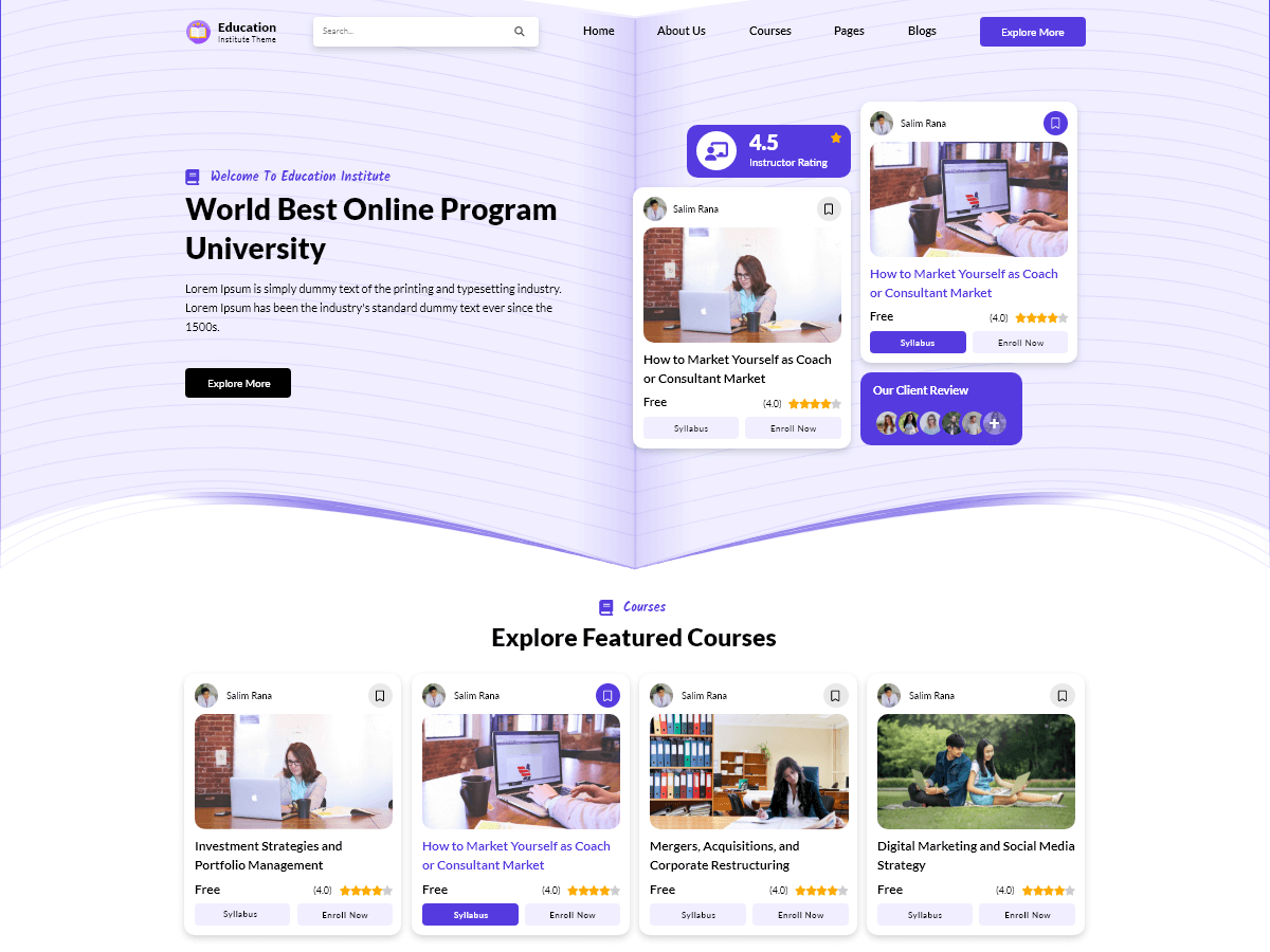 Flex Education Screenshot