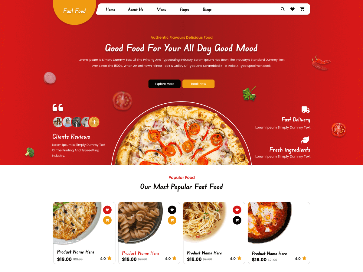 Flex Fast Food Screenshot