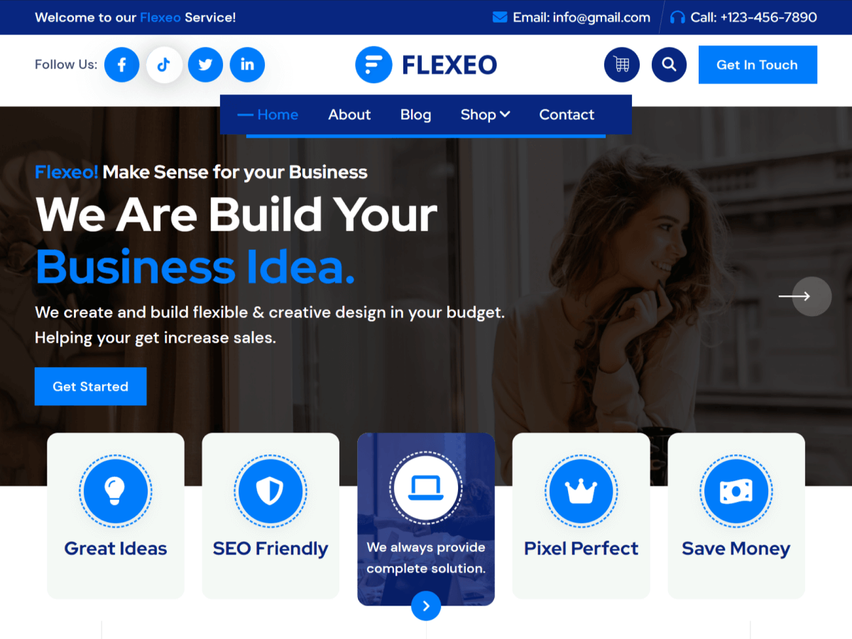 Flexeo screenshot