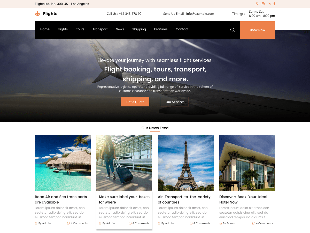 Flight Booking screenshot